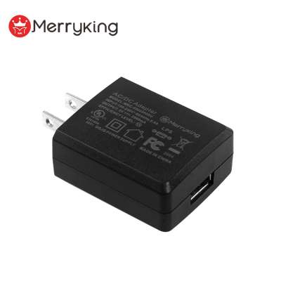 Merryking single usb wall charger ac dc usb power supply 5v 2a pse switching adapter for mobile phone/pad/tablet